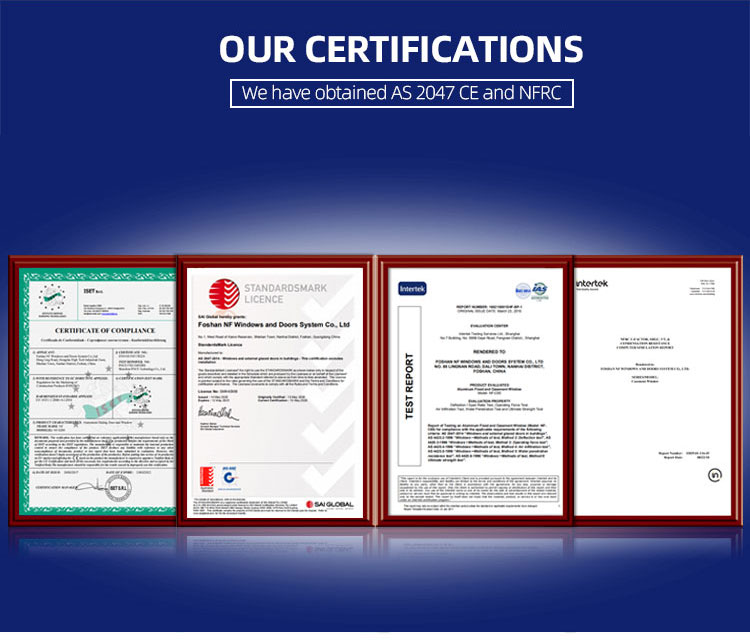 Product Certifications AS2047 CE