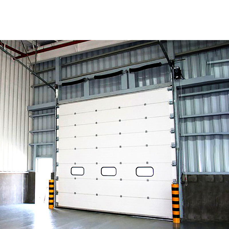 External Roll Type Metal Aluminum Alloy Industrial Lifting Door Heavy Duty Drum Spiral High Speed Door