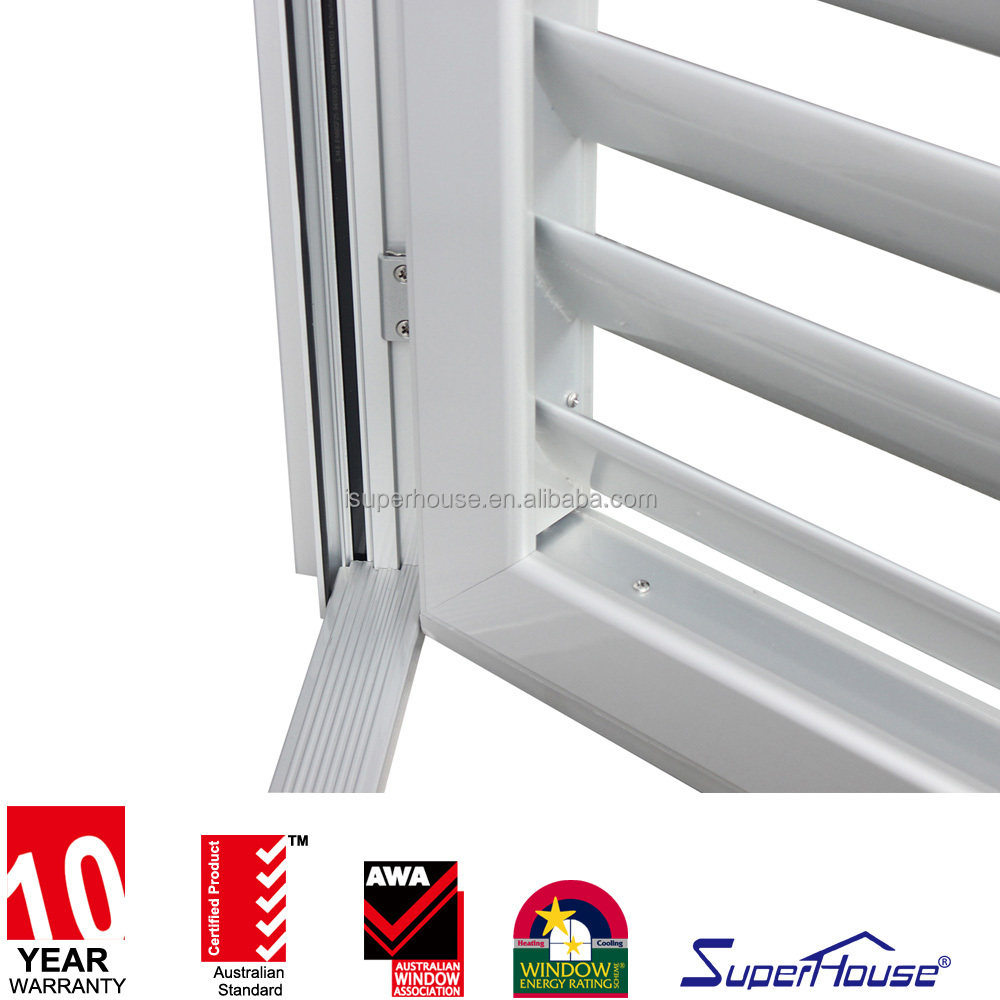 Superhouse Economical Exterior Aluminium Louver Swing Out Door
