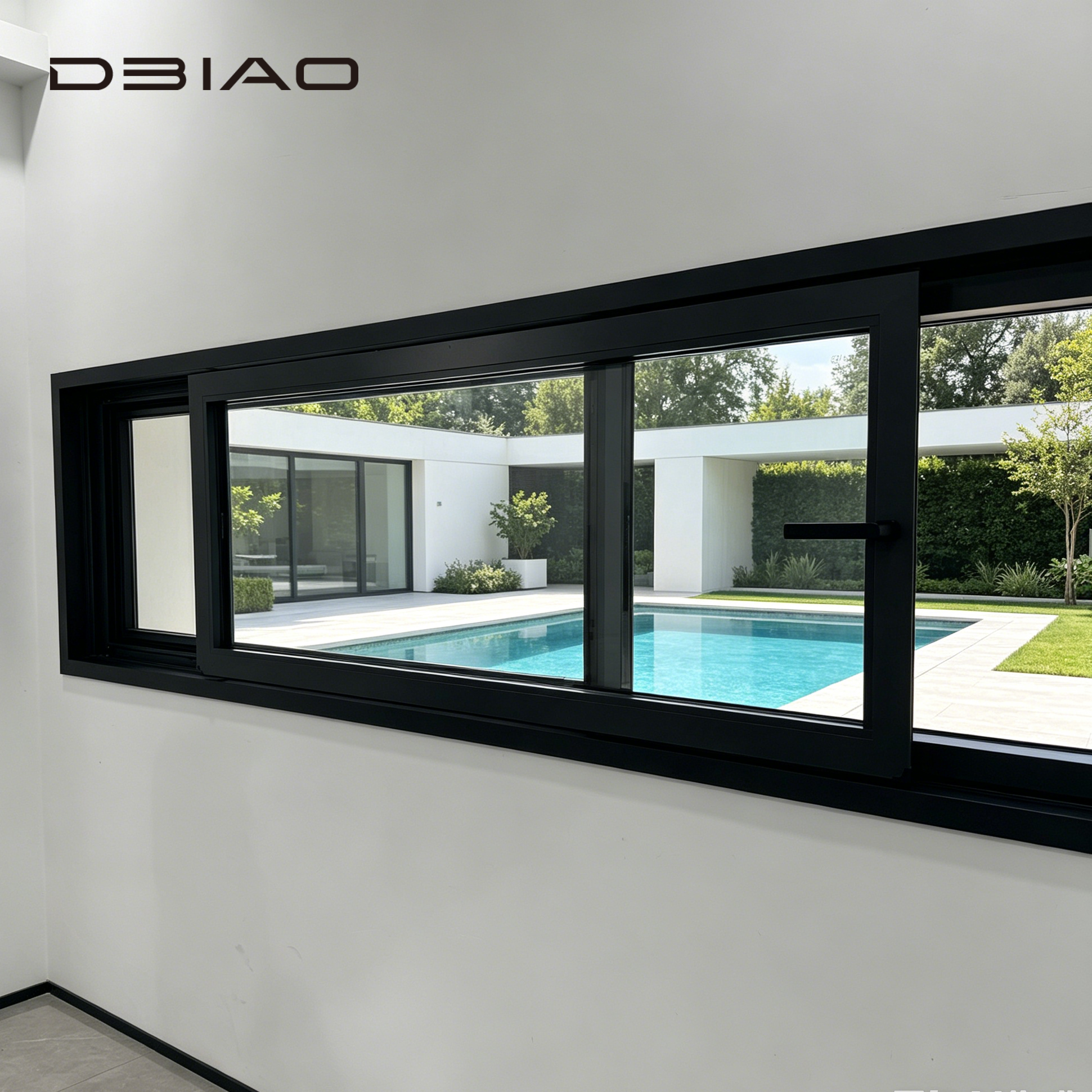 Innovative Horizontal Drift Tilt Turn Aluminum System Window Sliding Windproof Modern Hotel Outdoor Villa Entry Ventilation