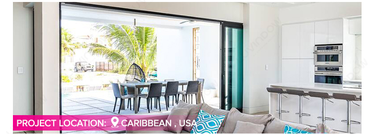Coastal view sliding door system