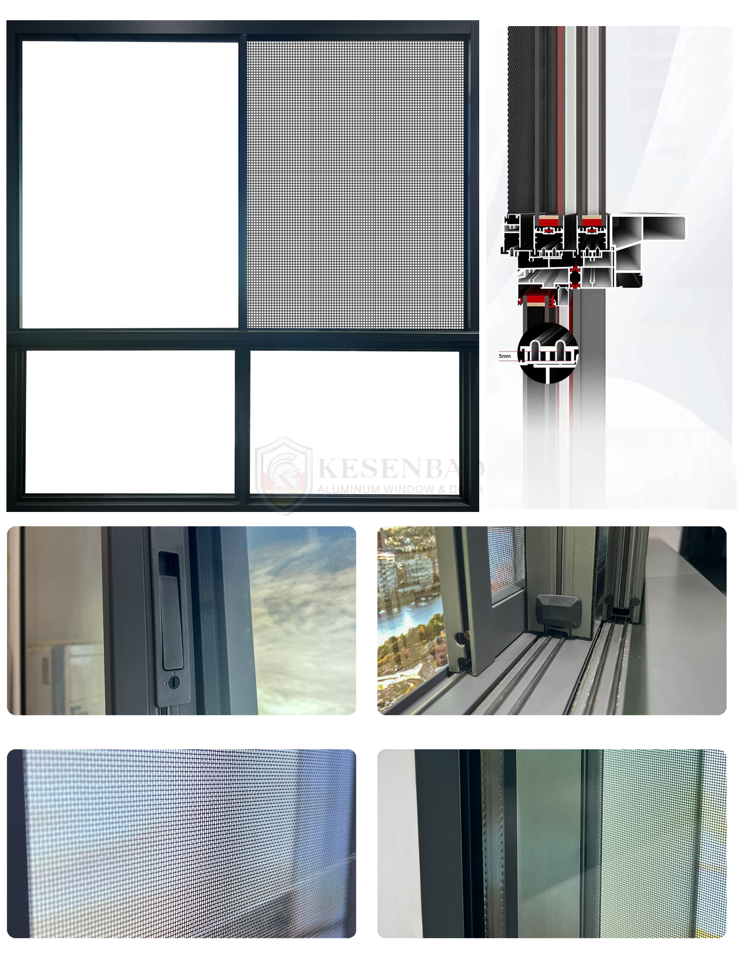 Sliding Window Details and Specifications