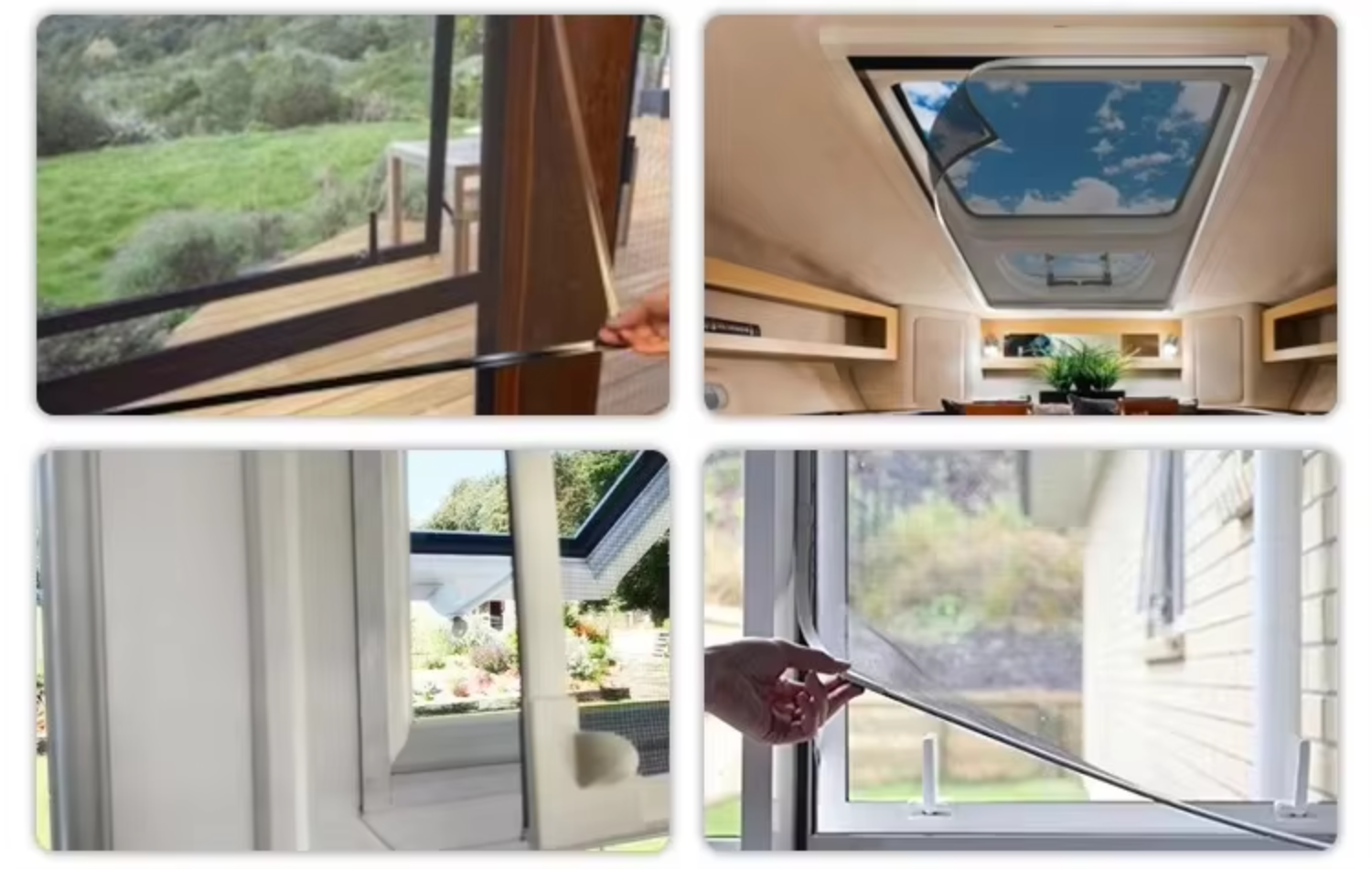 DIY Mosquito Net Window Aluminum and Magnet Framediy Magnetic Window Screen