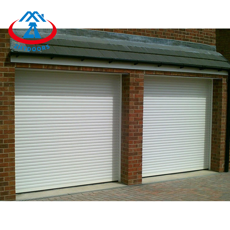 ZHTDOORS Foshan Factory Economical and Affordable Roller Shutter Garage Door Double Shading Tambour Roller Shutter Doors