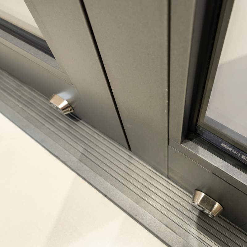 Hihaus 2027 Style Commercial Glass Door Office Store Shopping Mall Front Aluminum Spring Door
