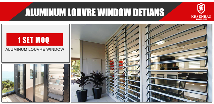 Aluminum Louvre Window Structural Details