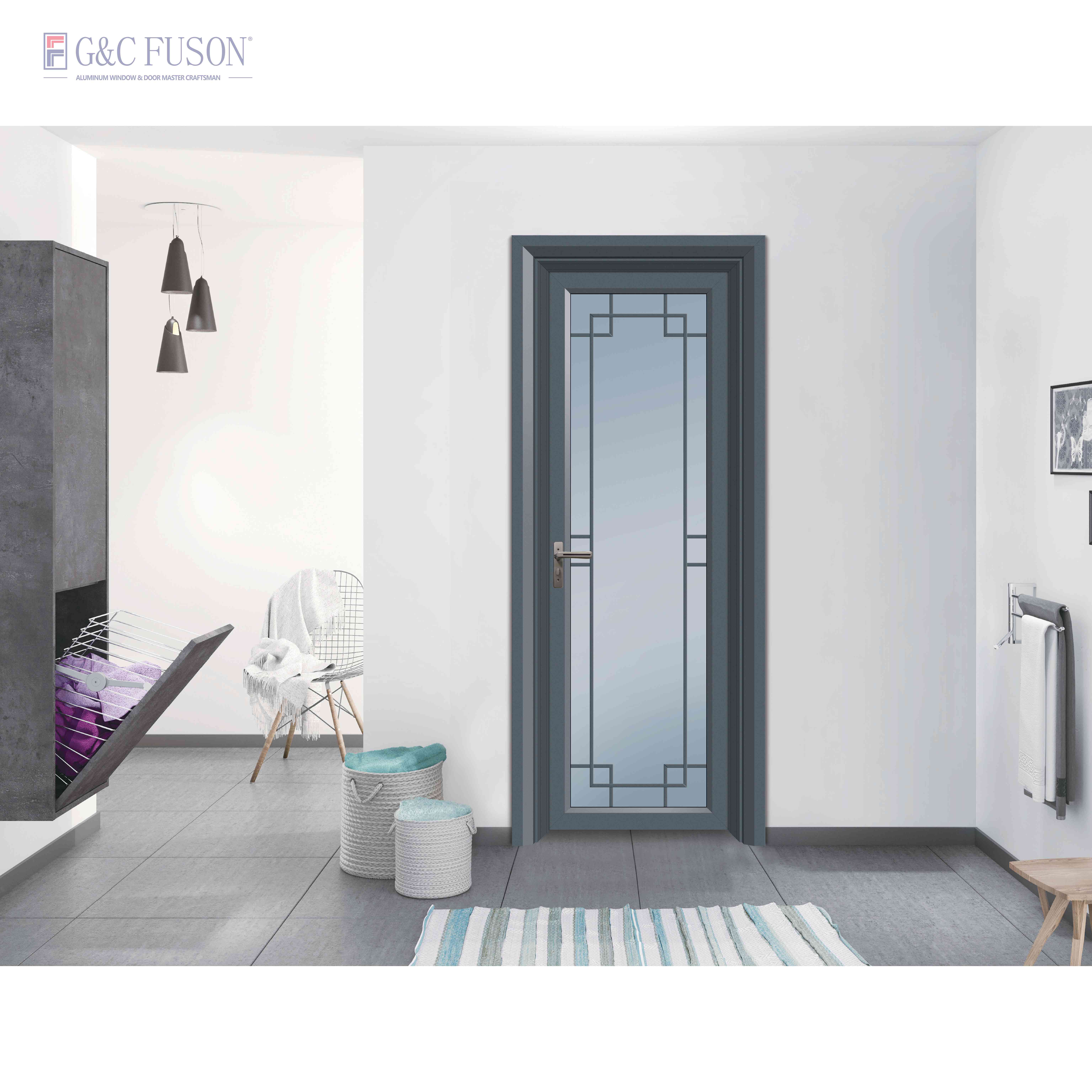 Customized Black Aluminium Frame Casement Doors Handle With Tempered Glass Swing Double Glazing French Casement Window On Sale