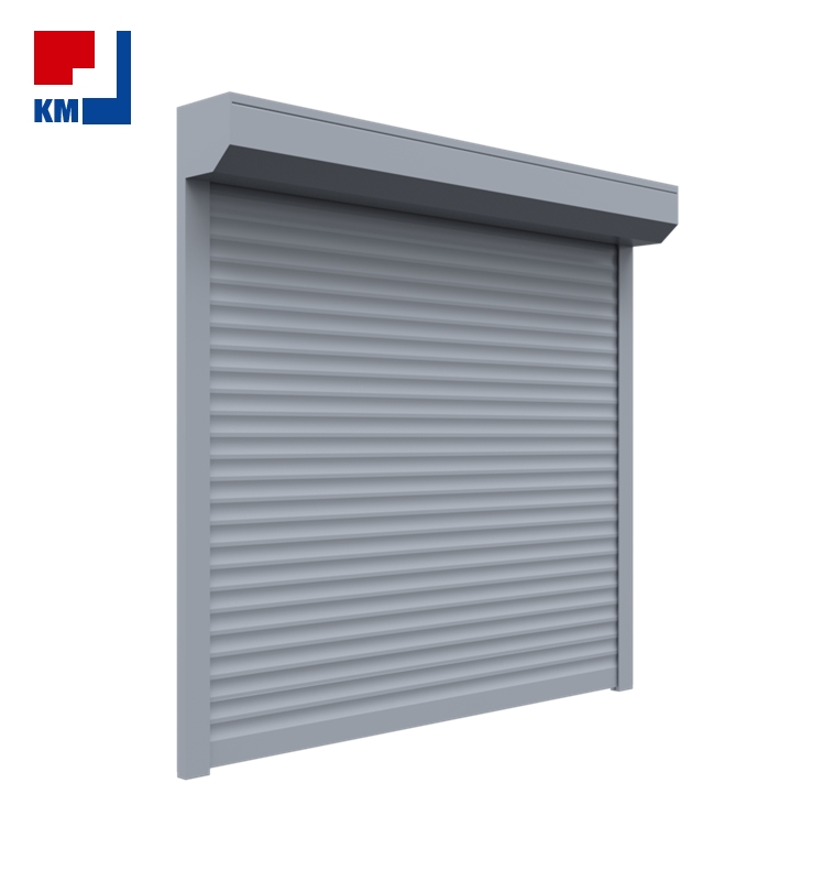 USA Standard Modern Villa Aluminum Alloy Outdoor Hurricane Impact Windproof Vertical Roller Shutter Door Thermal Insulation