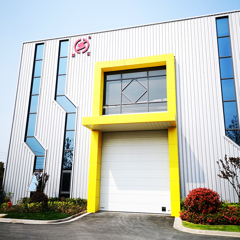 External Roll Type Metal Aluminum Alloy Industrial Lifting Door Heavy Duty Drum Spiral High Speed Door