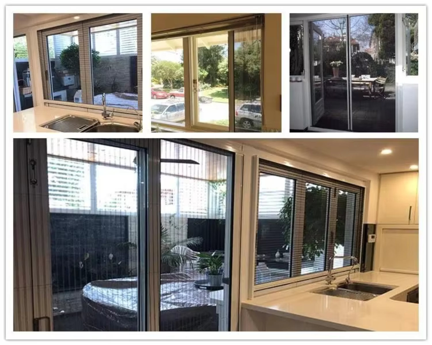 Smooth and Easy to Open and Close Mosquito Net Folding Mesh Doors Pleated Window Polyester Screen Door