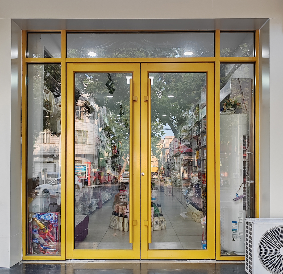 Storefront Glass Door Detail 3