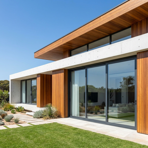 AS2047 Architectural Aluminum Patio Stacker and Sliding Windows