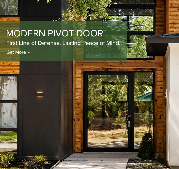Modern Pivot Door Presentation