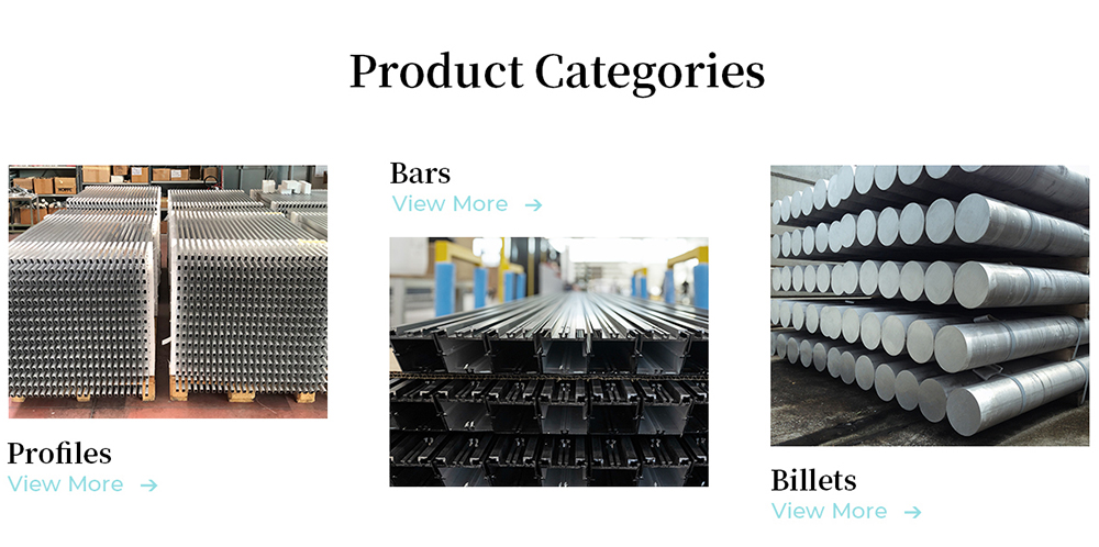 Aluminum frame profile product display