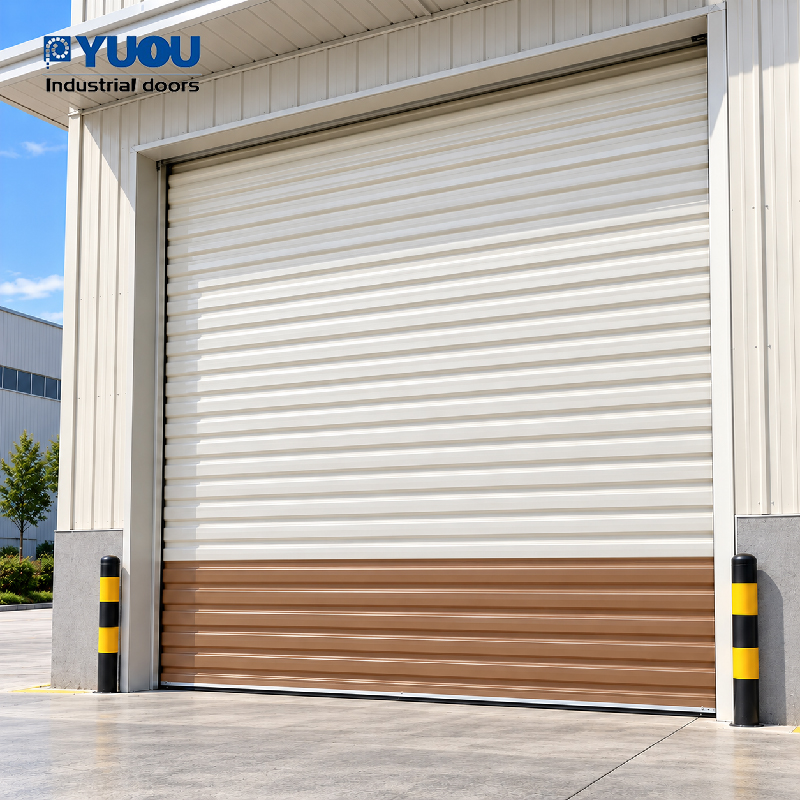 Australian Style Colored Steel Roller Door Automatic Roll Up Garage Door For Residential And Commercial Warehouse