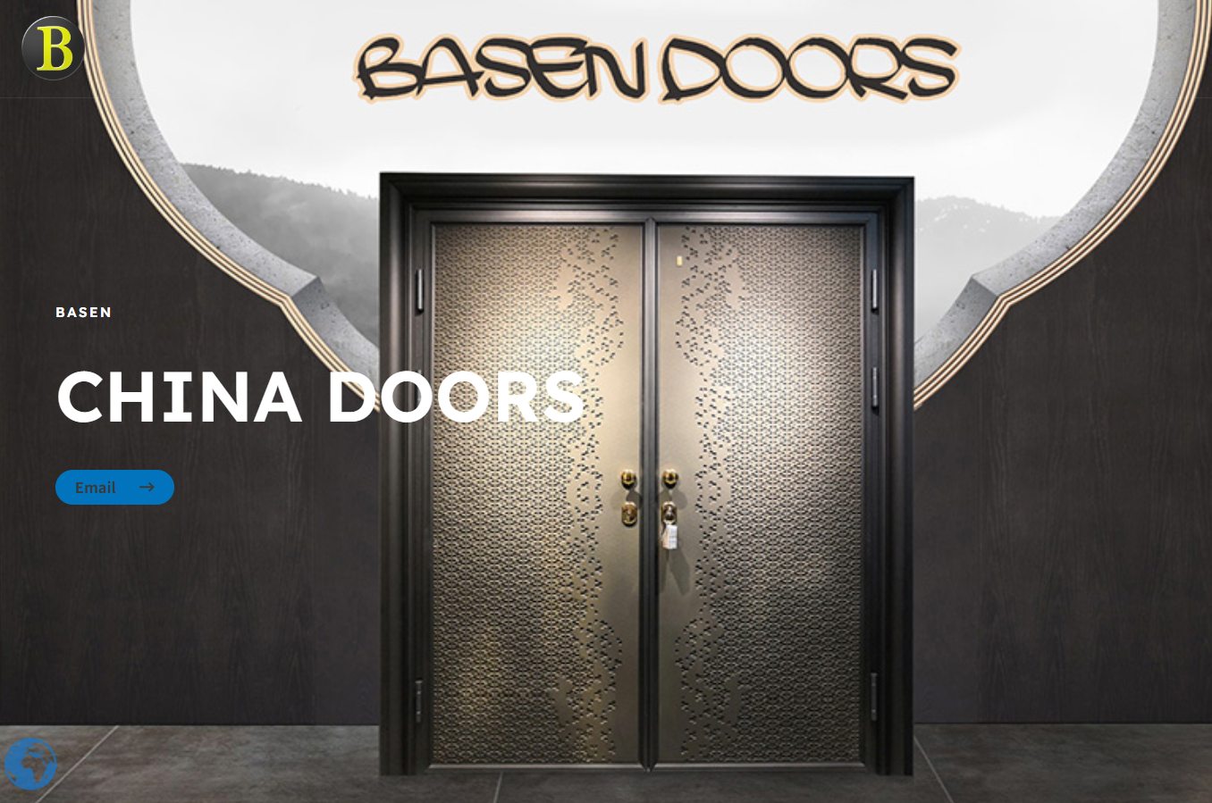 American High Quality Modern Exterior Entry Anti-Theft Security Door Hotel Villa Living Room Aluminum Alloy Manual Opening