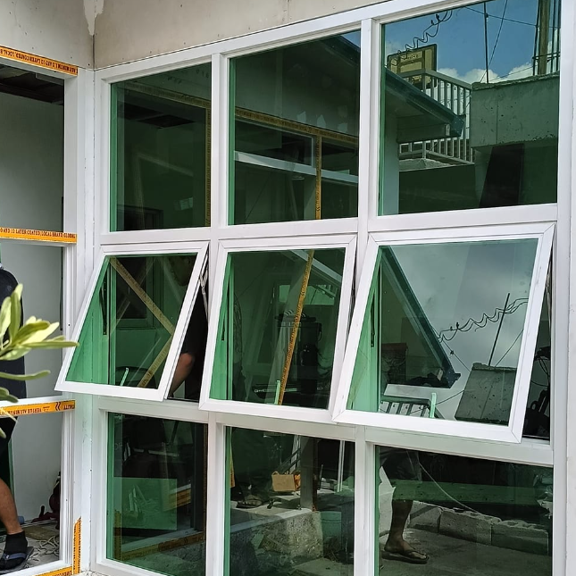 Beigeman Factory Wholesales Modern House Office Small Metal windows Mosquito Net Custom Aluminum Toilet Bathroom Awning Window