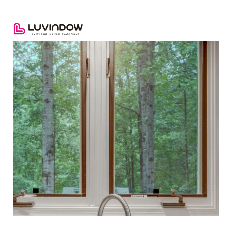 Quiet Living Long Term Durability Aluminum Crank Out Casement Windows for North American Residential Commercial Projects