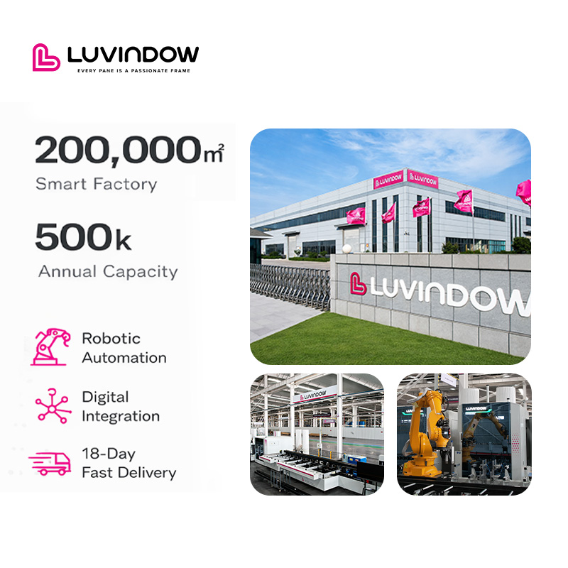 Luvindow Classic American Style Crank Operated Aluminum Casement Windows Easy Clean Durable for American Farmhouse