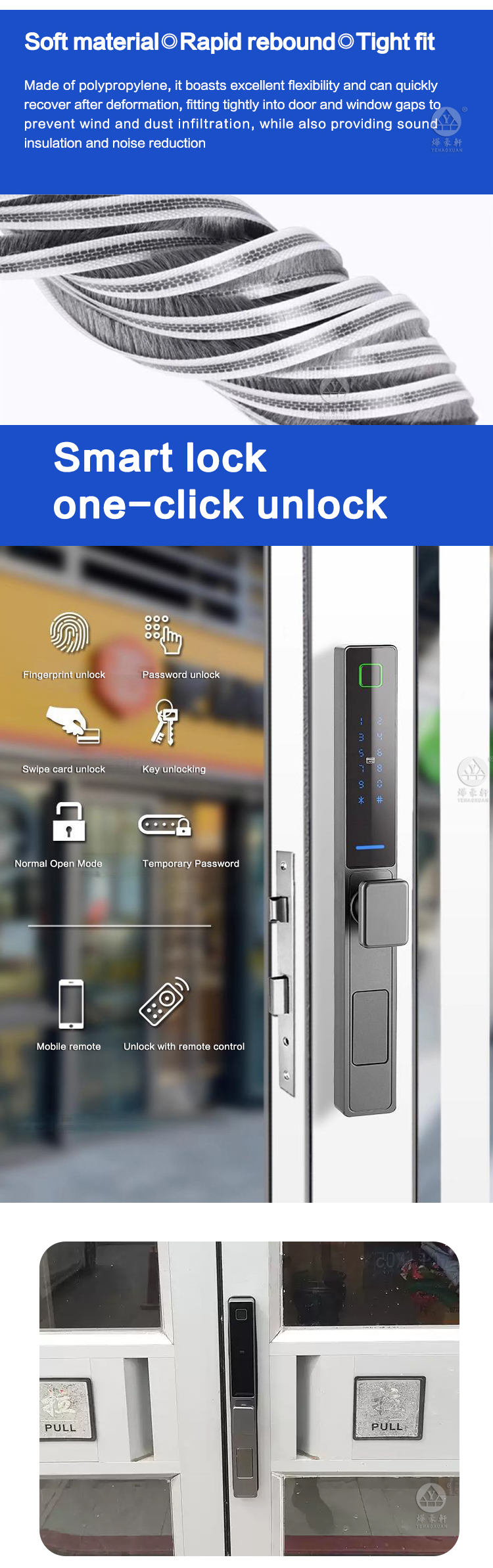 55 Series Commercial Doors Feature View 4