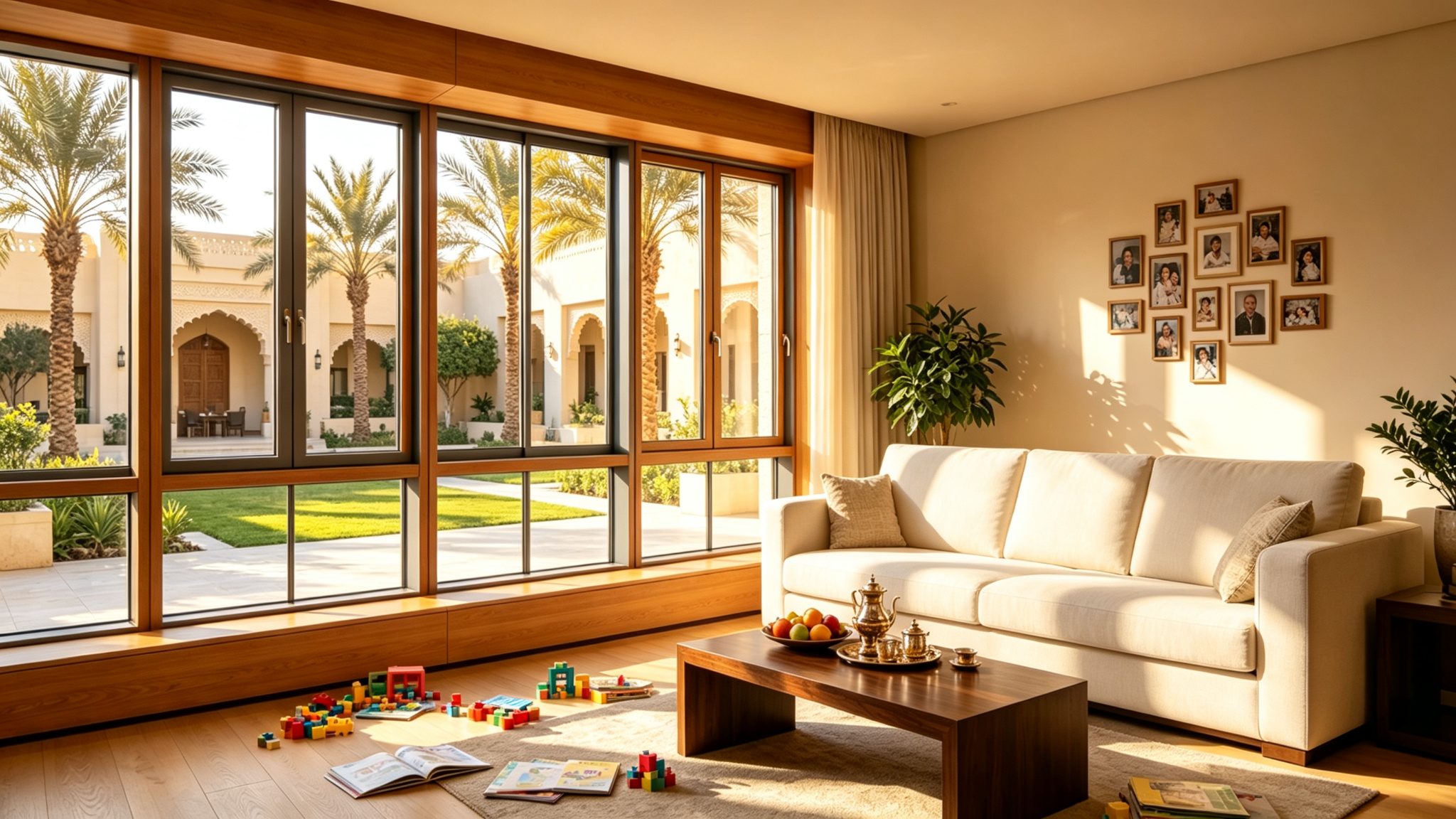 Custom Aluminum Clad Wood Casement Windows with Double Glazed Energy Star Certification for Modern Villa Homes