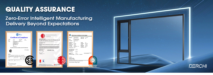 Thermal Break Sliding Window Display