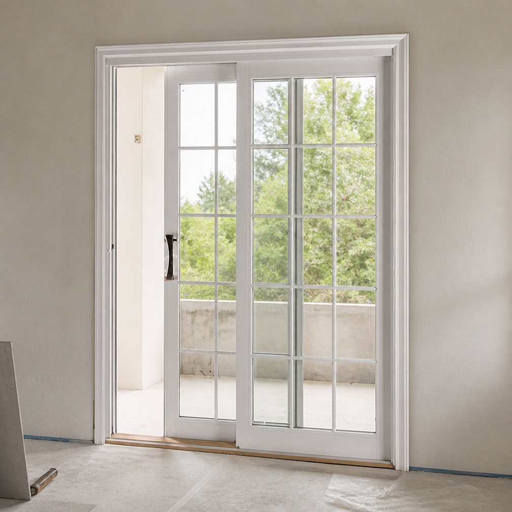 CE Modern Cladding Aluminum Sliding Door Thermal Insulation Glass Slide Door for Exterior Kitchen Patio Living Room