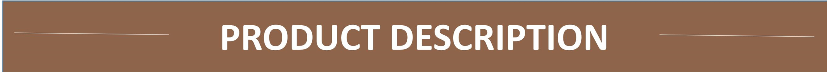 Product Specifications Visual