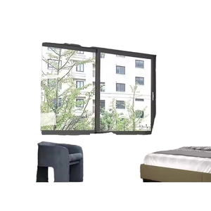 AS2047 Multi Large Swing Glass Sliding Window Aluminium Double Glazed Window Frame Aluminium Window With Mosquito Net