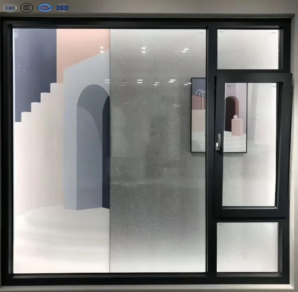 Aluminum Casement Windows Corner Design Extra Light Garden View Windows Design Extra Light Garden View Windows
