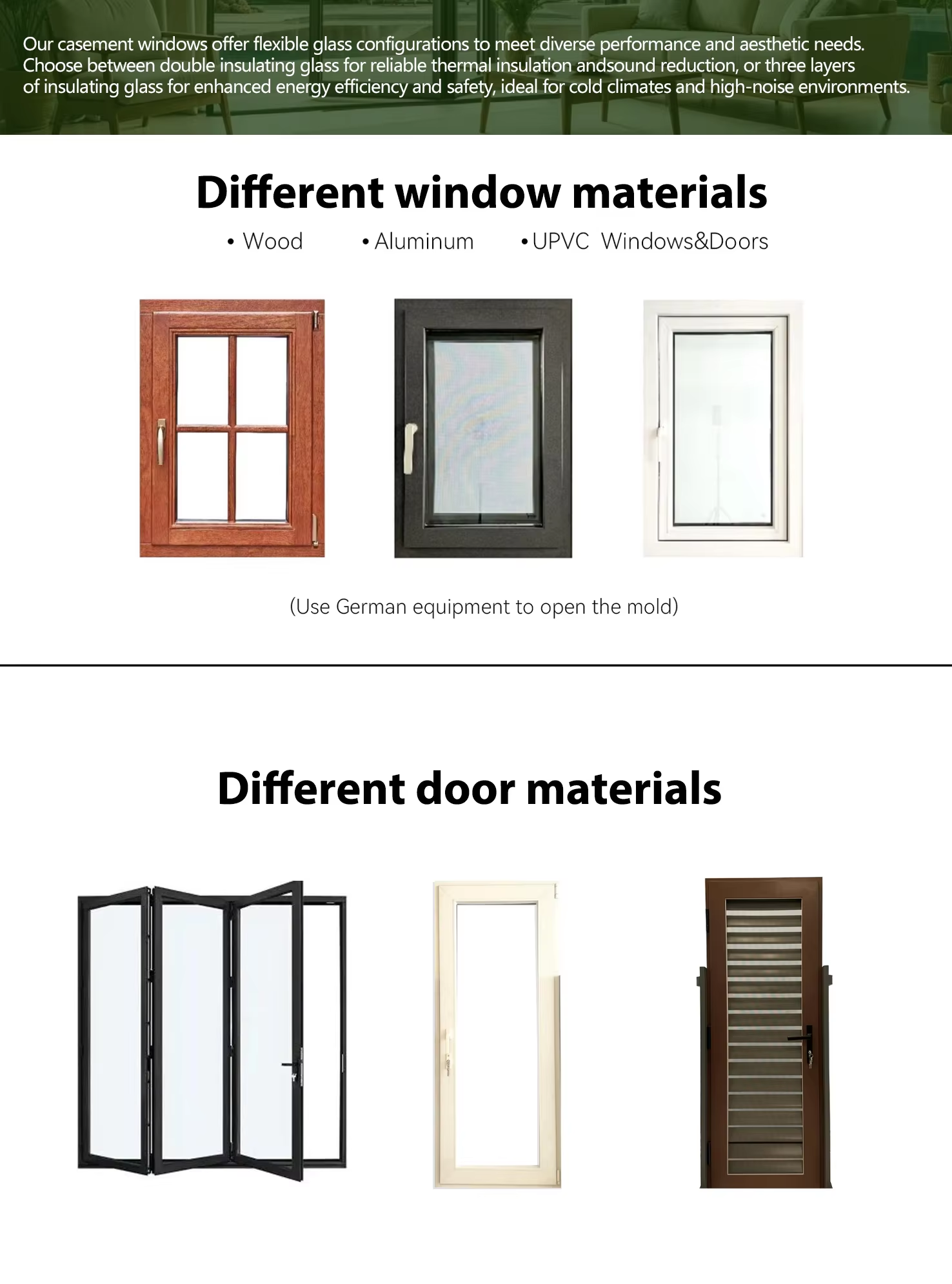 Contemporary Arched Aluminum Window With Powder Coating and Customized Colors for Residential Building
