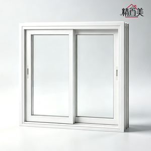 Custom Color Sleek Aluminum Sliding Window with Wide Clear Sliding Panels Daylight Garden View for Patio Backyard Terrace House