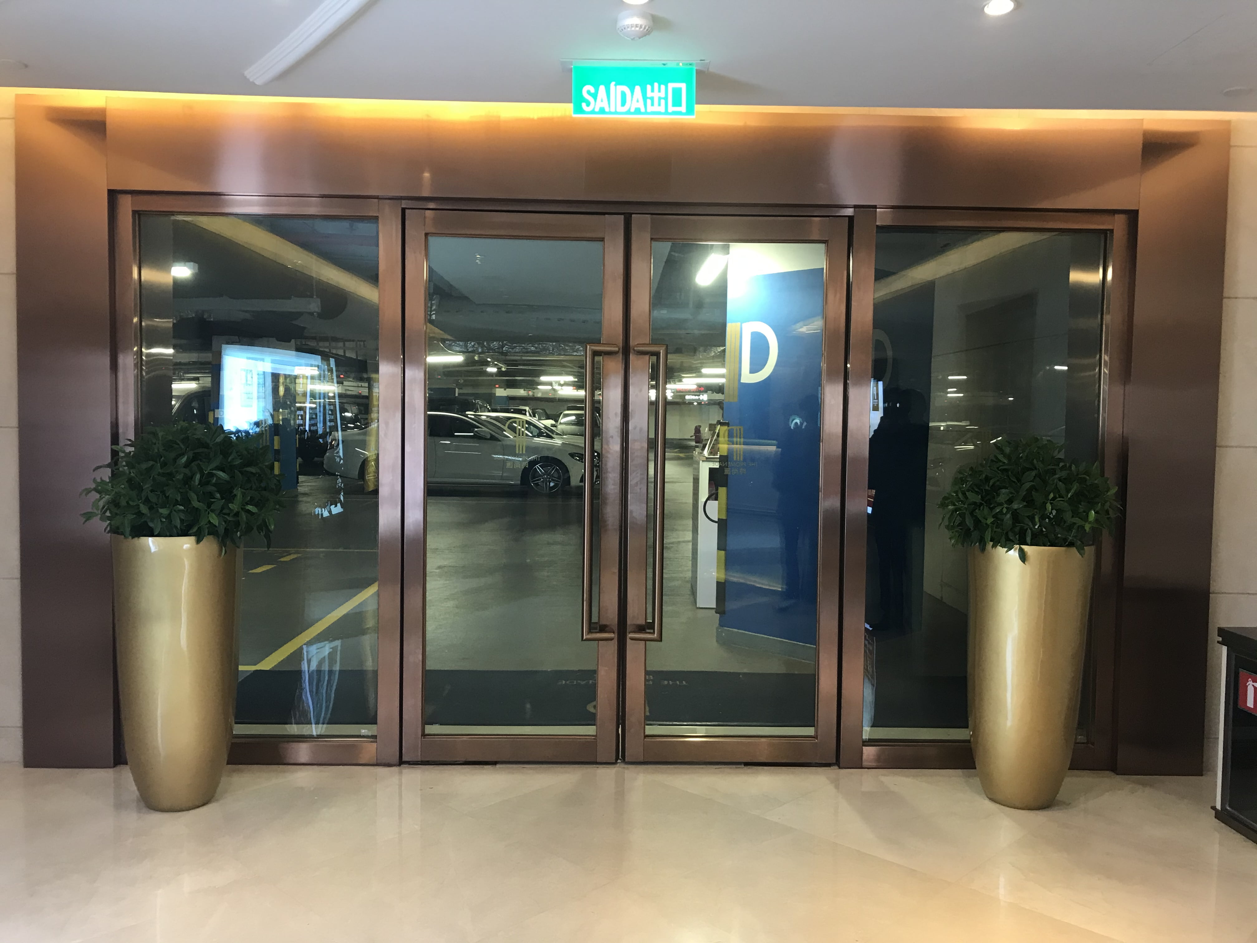 Modern Design Fire-Resistant Swing Glazing Door for Elevators High Quality Entry Door with Finished Surface for Apartment Use