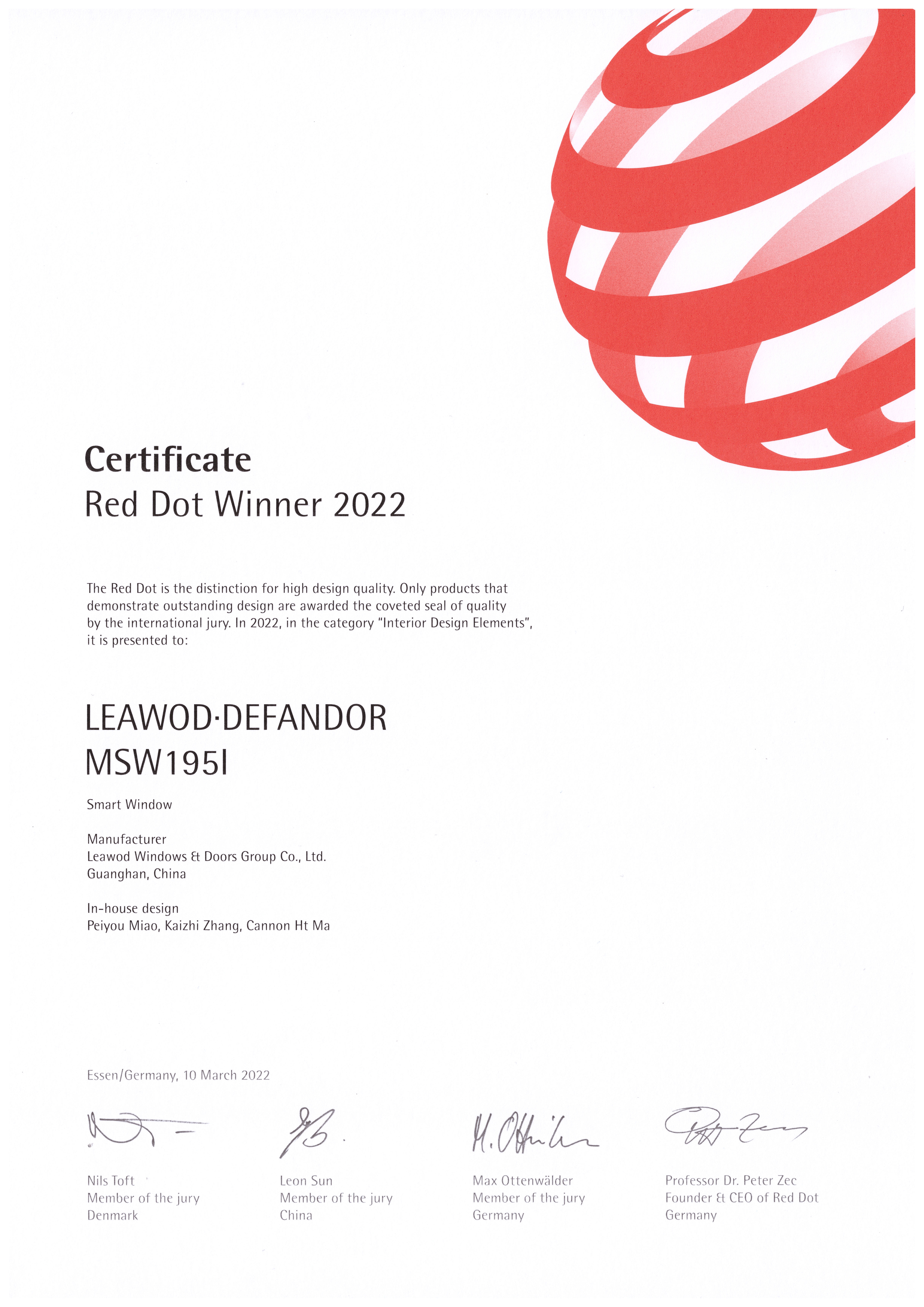 Certificate 4