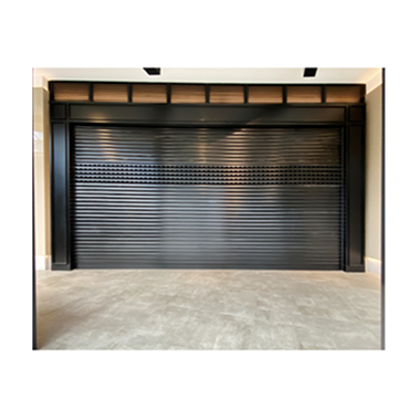 Industrial Sectional Aluminum Alloy Shutter Door Roll-Up Doors with Modern Design and Anti-Theft Feature