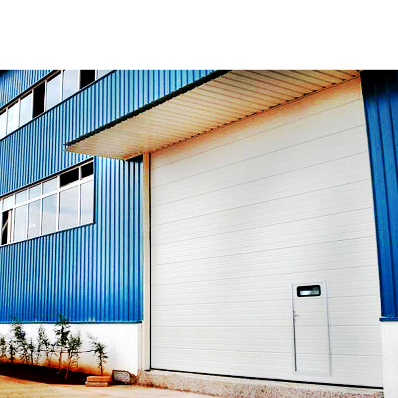 External Roll Type Metal Aluminum Alloy Industrial Lifting Door Heavy Duty Drum Spiral High Speed Door