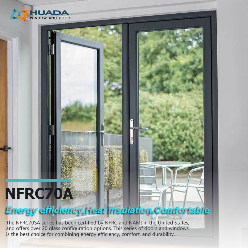 High-performance French Doors