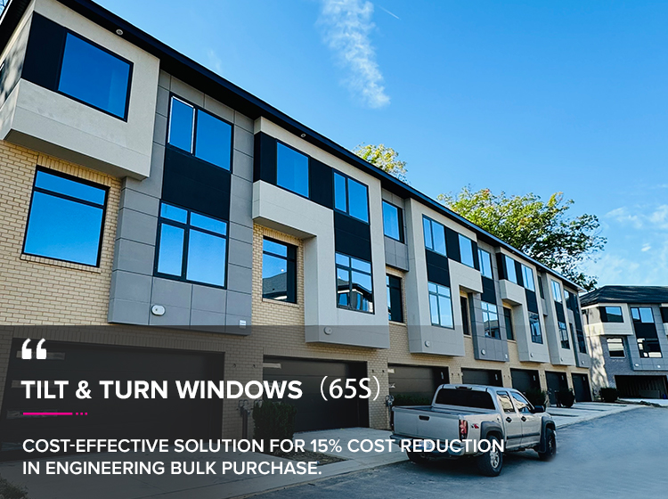 Landmark 65S Tilt and Turn Windows Banner