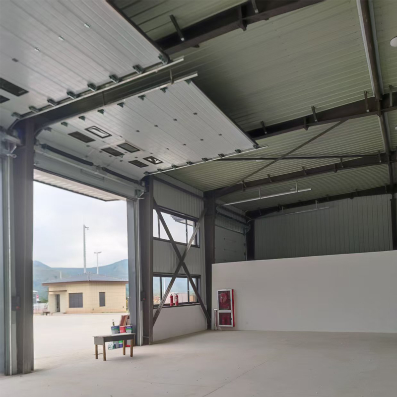 Wholesale Price Modern Design Residential Automatic Sectional Overhead Garage Door Anti-Theft Industrial Sectional Door