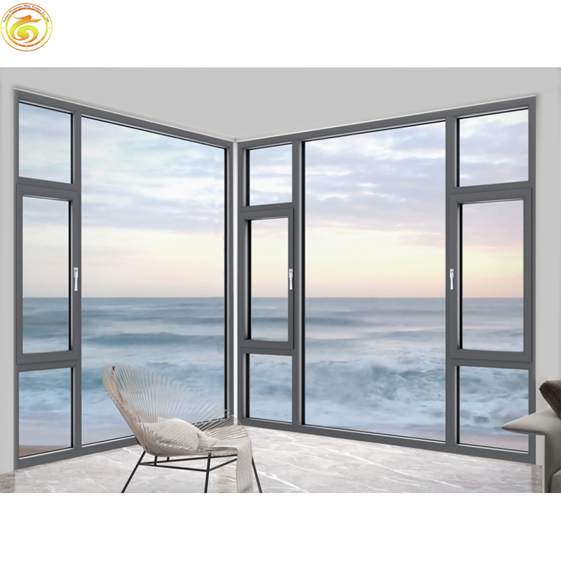 Maximized View Aluminum Casement Windows | Frameless Design for High-End Homes &amp; Villas