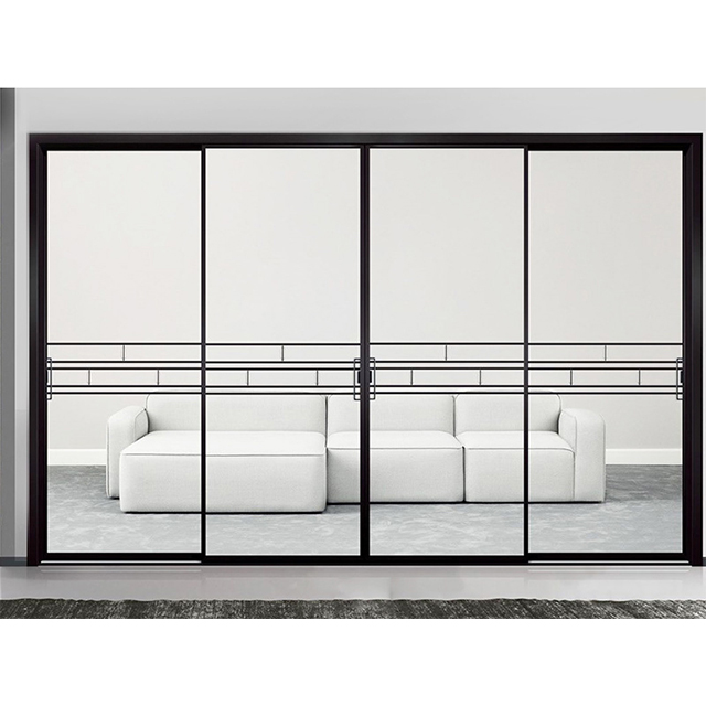 Partition Aluminium Fiber Glass exterior Sliding Door System and Doors Catalogue List