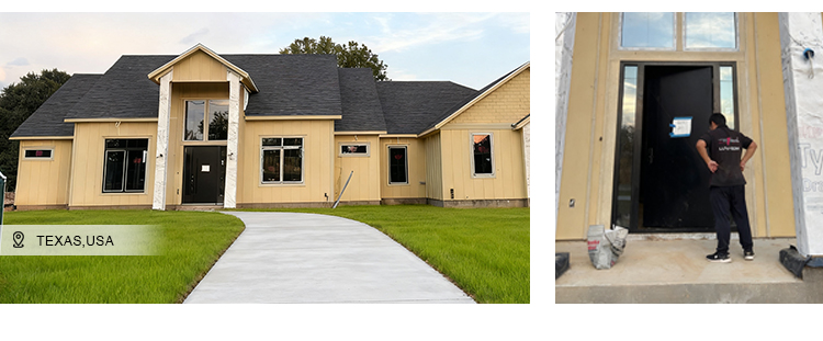 Minimalist Entry Door in Alvin TX