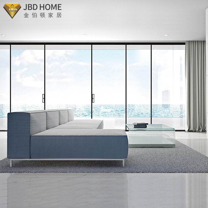 Custom NFRC Certified Aluminum Sliding Closet Doors with Triple Seals Sound Insulation for Interior Living Room and Patio