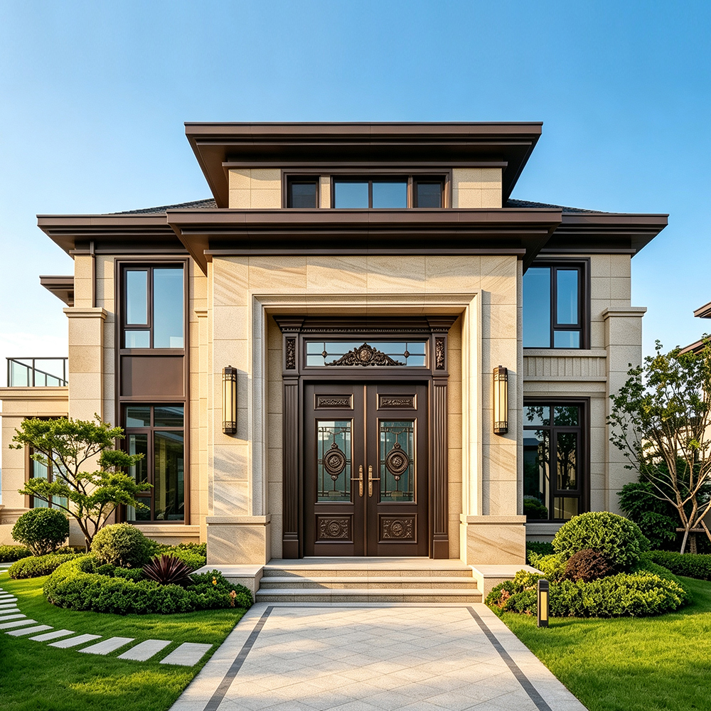 High-Security Cast Aluminum Door Project in Malibu
