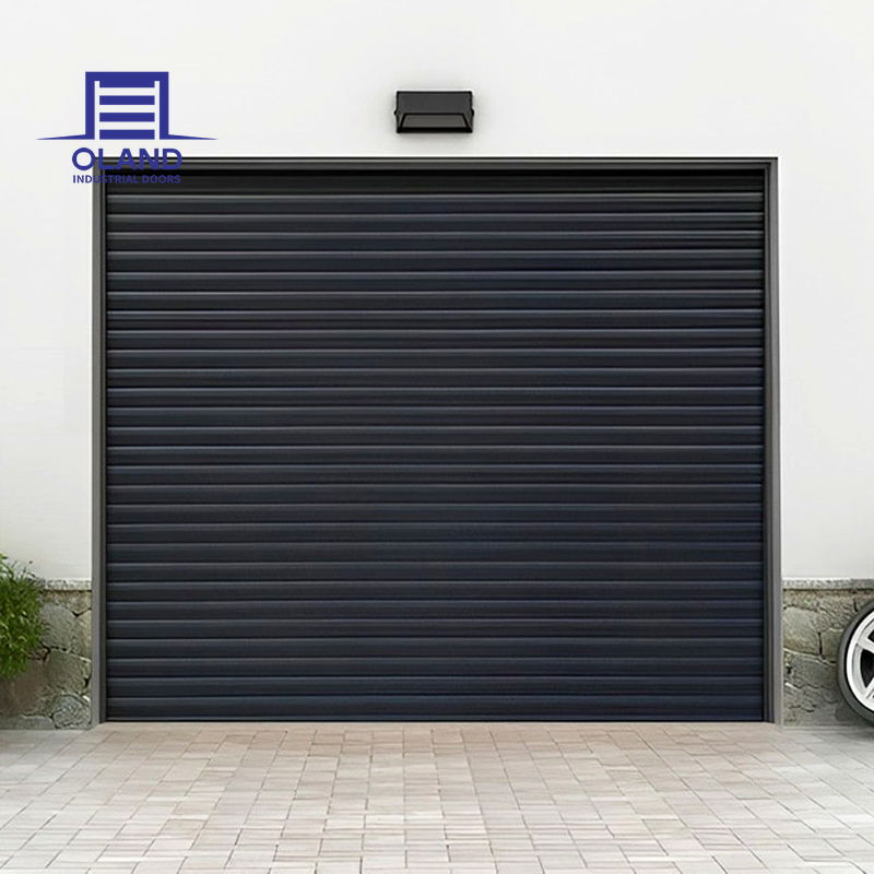 Exterior Aluminum Roller Shutter Door Electric Windproof Roll Up Door for Storefront Warehouse and Industrial Building