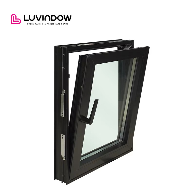 Impact Resistant Energy Saving Thin Frame Aluminum Windows Stainless Steel for Apartment Multi Family Complex Construction