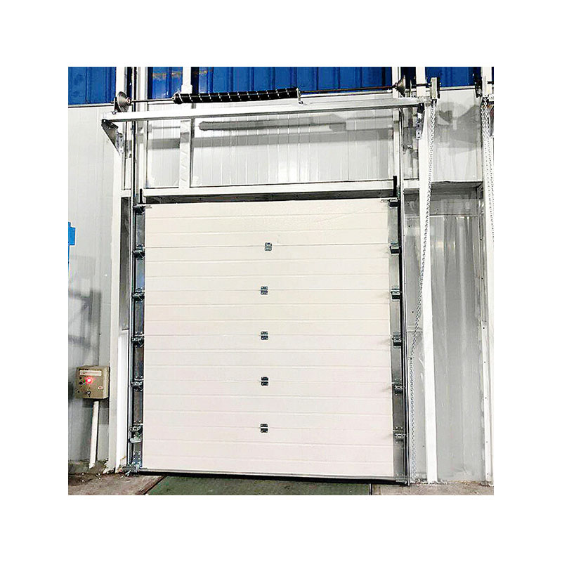 External Roll Type Metal Aluminum Alloy Industrial Lifting Door Heavy Duty Drum Spiral High Speed Door