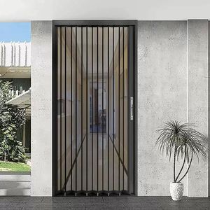 Custom Anti-Mosquito Anti-Theft Diamond Mesh Folding Door Aluminum Alloy Flat Mesh Push-Pull Invisible Window Stainless Steel