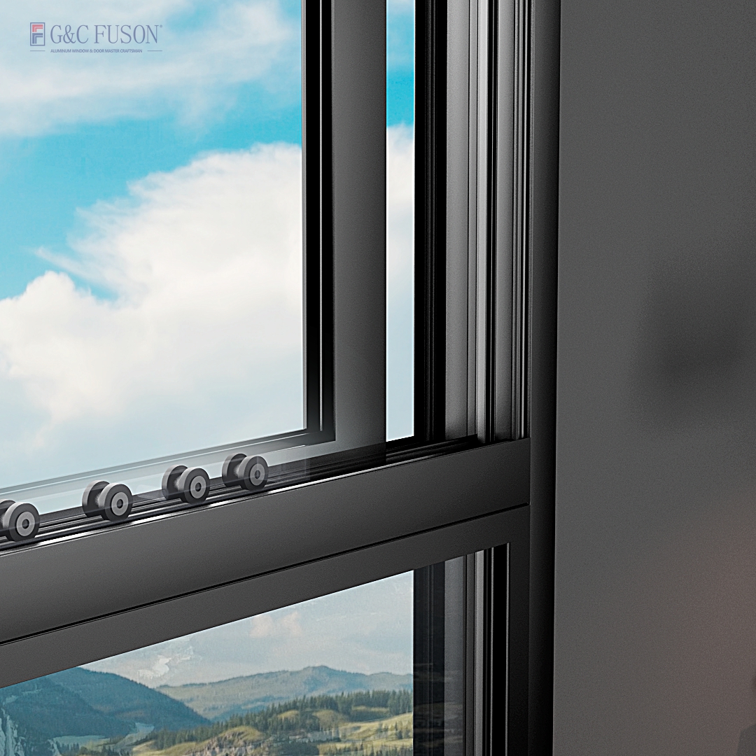 Fuson Balcony Partition Full Open Aluminium Tempered Glass Frameless Folding Sliding Glass Door and Windows