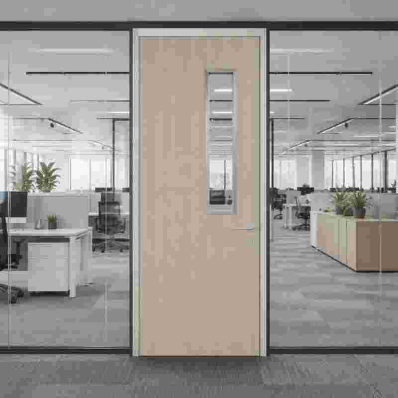 Luxury Bedroom Aluminum Door Waterproof Frame Aluminum Door Suitable for Hotels / Home